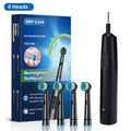 Rotary Rechargeable Electric Toothbrush with 8 Brush Heads
