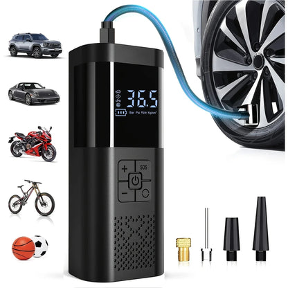 150PSI Cordless Car Air Compressor (3X Faster)