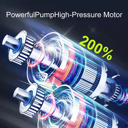 150PSI Cordless Car Air Compressor (3X Faster)
