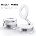 Foldable Magnetic Car Mount: 360° Vacuum Phone Holder